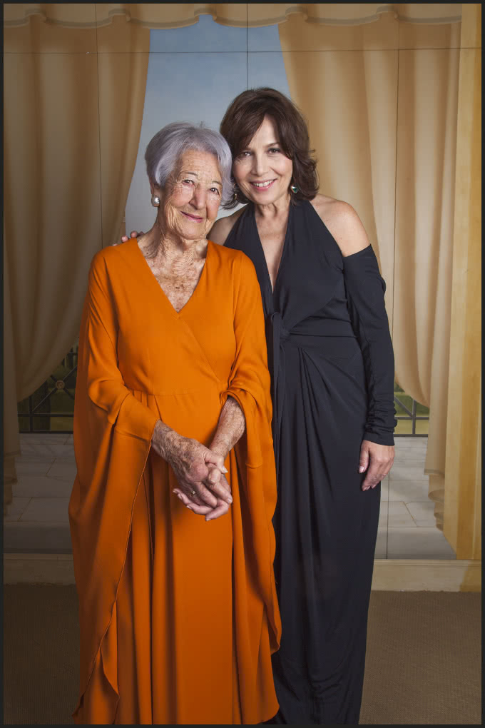 María Lavalle y Asunción Balaguer en 'Atahualpa, los ejes de una vida'