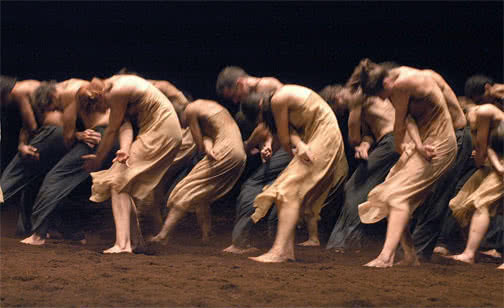 Pina Bausch. Le Sacre Printemps. Fotografía: Ulli Weiss.