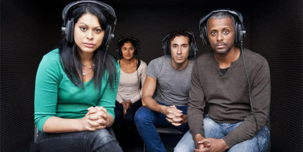 Imagen de la instalación 'English Forecast' de la artista Nicoline van Harskamp.