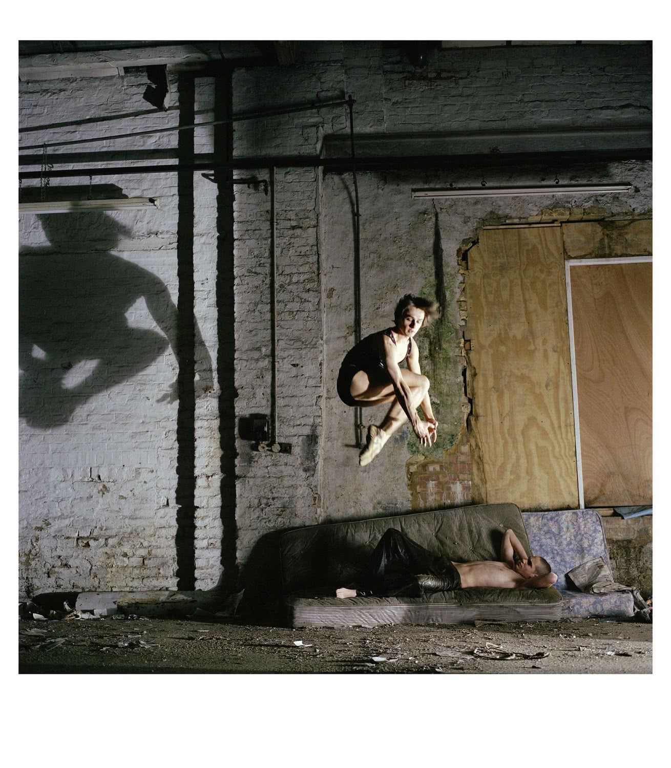 Sam Taylor Wood. Ivan, 2004. C-type photography. 80 x 70 cm. Depósito Juan Redón (IVAM).