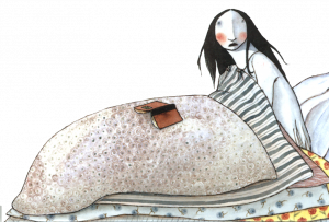 (©Elena Odriozola. Para la portada de 'La Princesa y el Guisante')