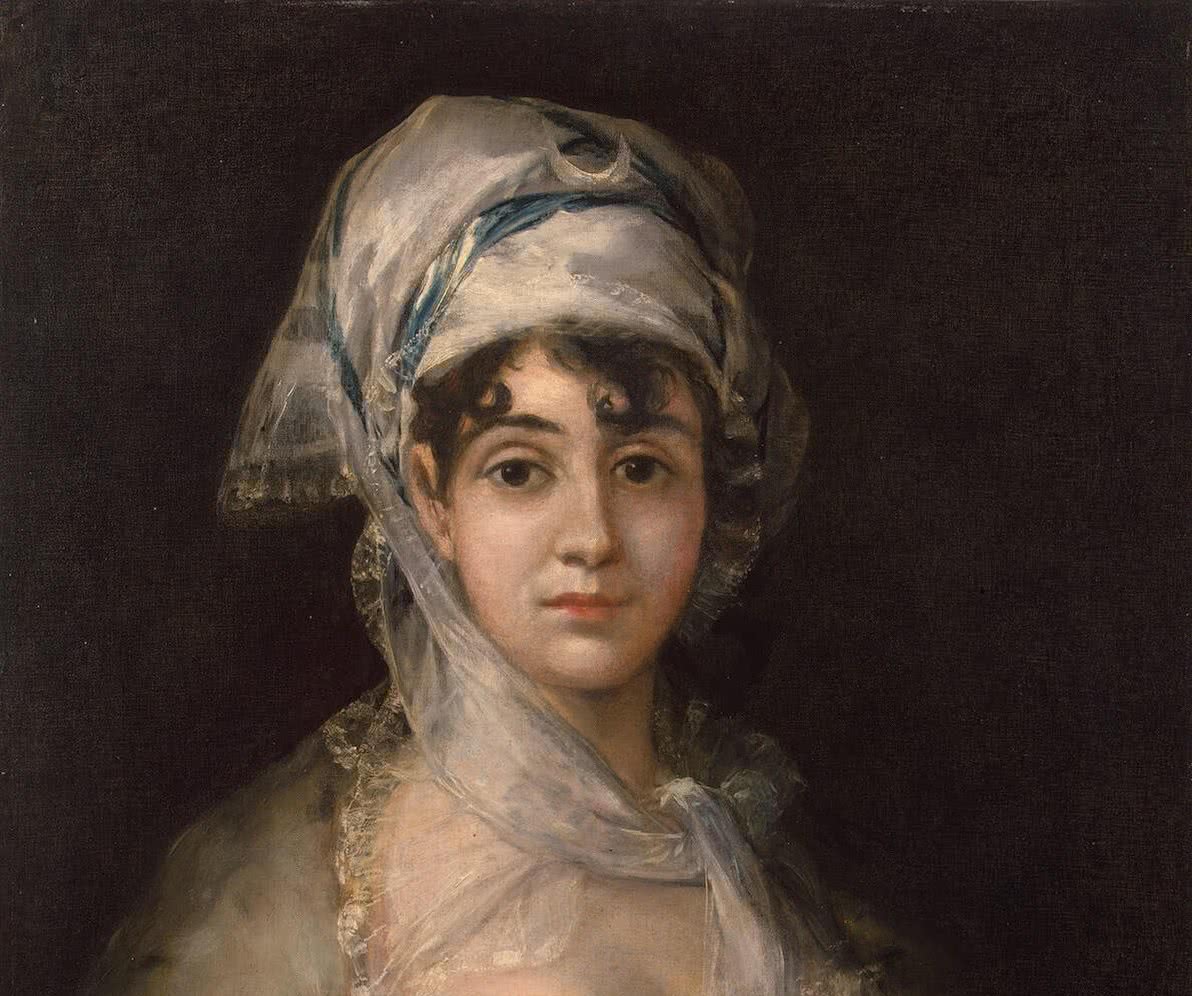 Francisco José de Goya y Lucientes. Retrato de Antonia Zárate. c. 1810-1811.