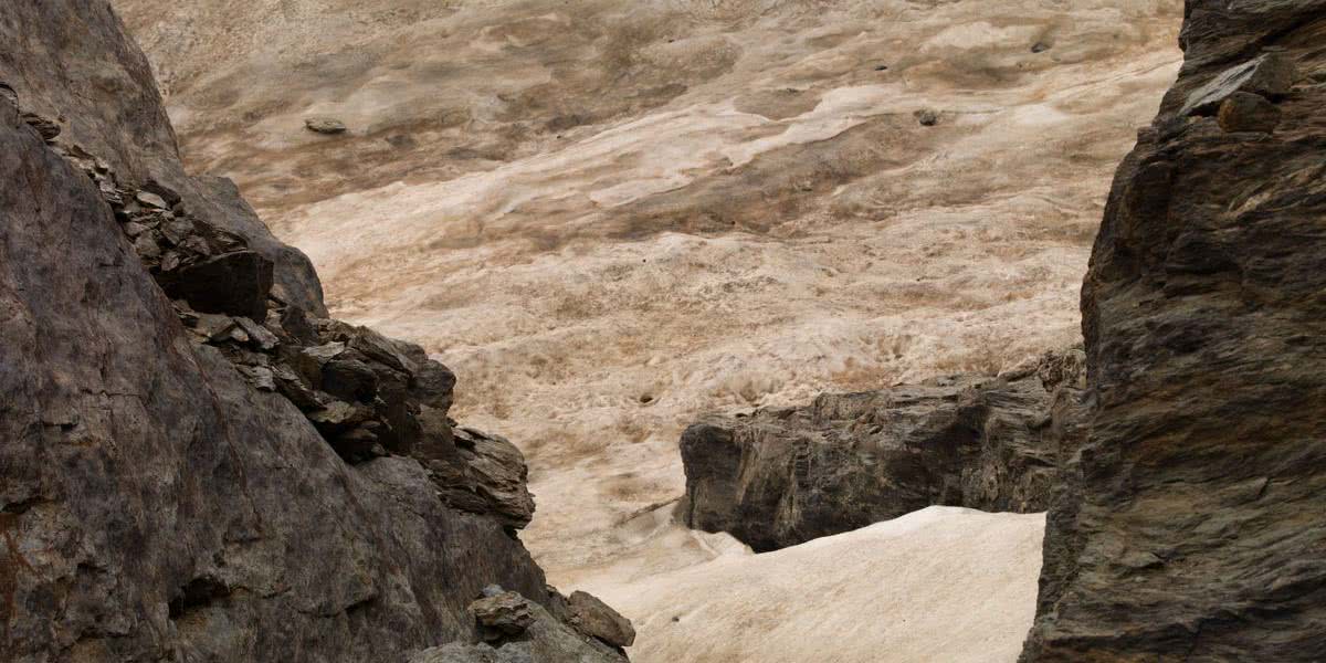 José Guerrero. 'Sierra Nevada' (detalle).