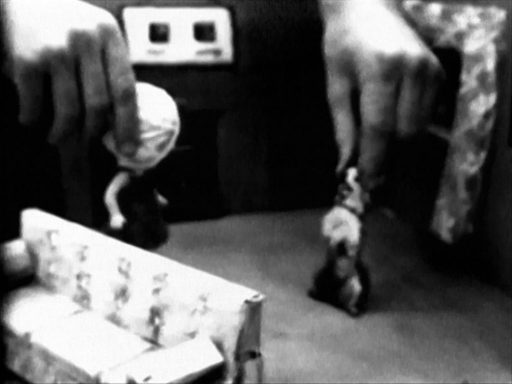 Tony Oursler, The Life of Phillis, 1979. Vídeo monocanal, bn, so, 55 min 23 s. Col·lecció MACBA. Consorci MACBA. © Tony Oursler, 2015. Fotografia MACBA.