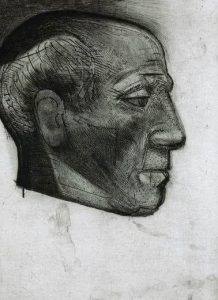 Javier Vilató. Retrato de Picasso, 1973-1983.