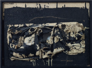 Manolo Millares. Cuadro. 1960.