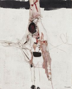 Manolo Millares. Homúnculo 3. 1970.