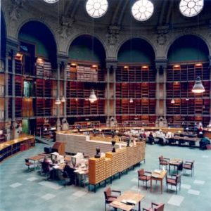 Candida Höfer. BNF. París XX, 1998.