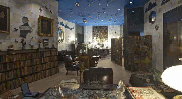 Despacho de Ramón Gómez de la Serna. Museo de Arte Contemporáneo de Madrid © Pablo Linés.