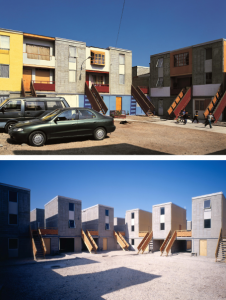 Quinta Monroy Housing, 2004, Iquique, Chile. Photos by Cristobal Palma.
