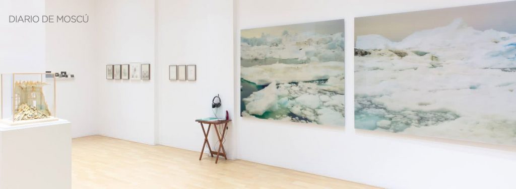 Vista de la exposición 'Diario de Moscú'.