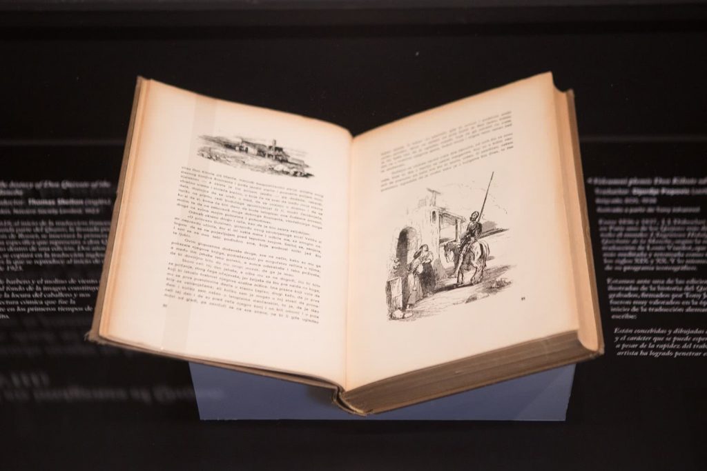 Exposición 'Quijotes por el mundo'.