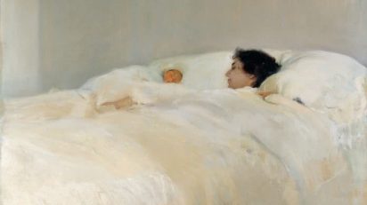 Joaquín Sorolla, Mutter, 1895–1900, Öl auf Leinwand, 125 x 169 cm, Madrid, Museo Sorolla, Inv.-Nr. 324.