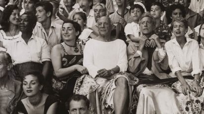 Jan Adam Stevens. Pablo Picasso en los toros. Vallauris, agosto de 1955. Museu Picasso, Barcelona. © Sucesión Pablo Picasso, VEGAP, Madrid 2016.