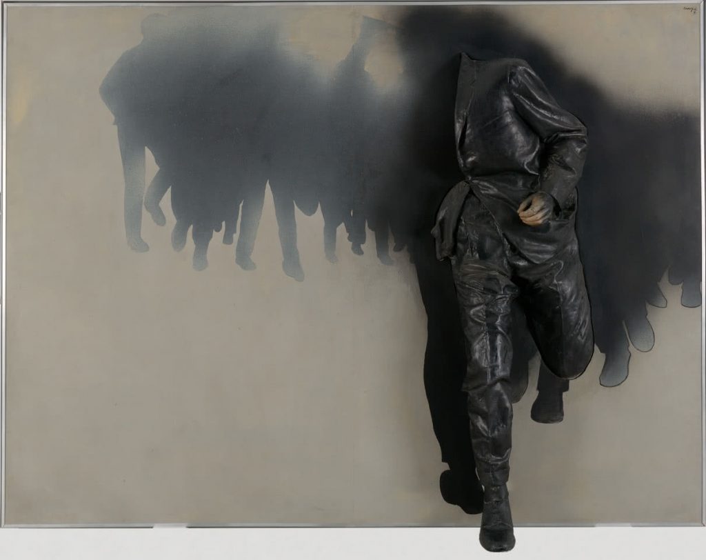 Rafael Canogar. La escapada, 1971.