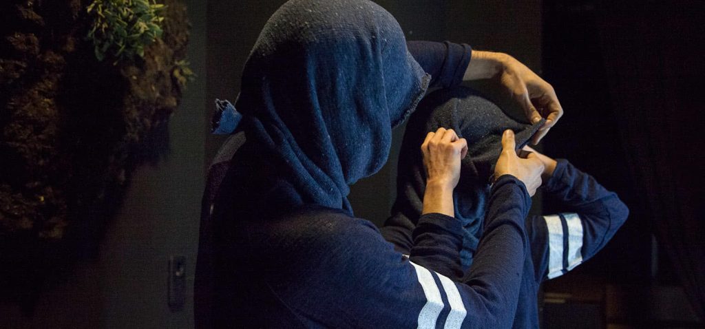 Ingenua figura, de la compañía A pie de guerra.