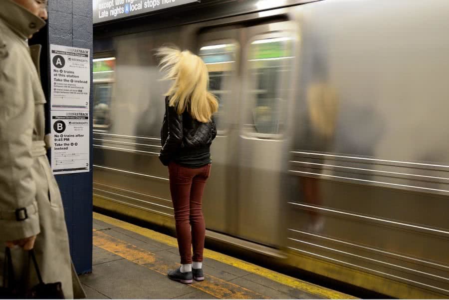 Cano Erhardt. Waiting for the train. 2014.
