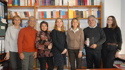 El equipo de Kairós (de izquierda a derecha): Anna Ayesta, Renato Glinoga, Patricia Malagarriga, Isabel Asensio, Ana Buil, Agustín Pániker y Meritxell Ferrer.
