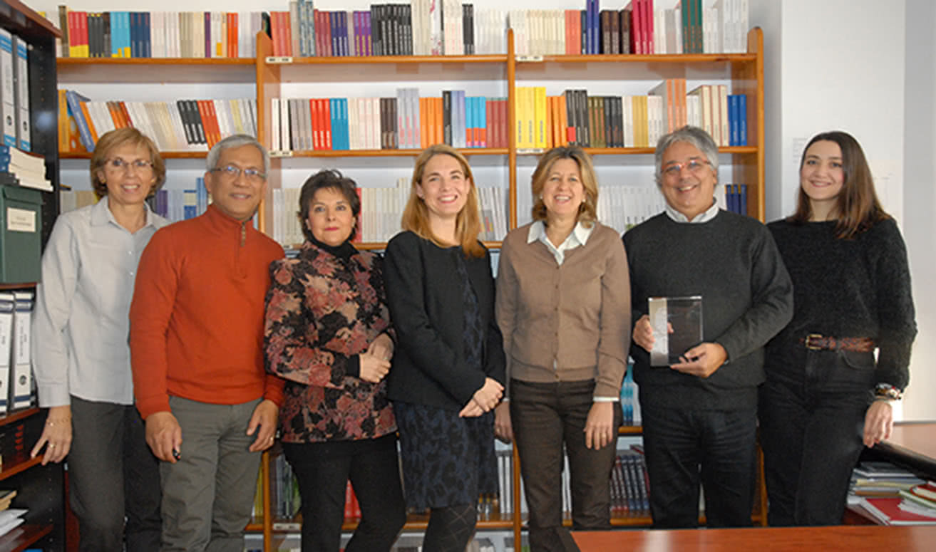 El equipo de Kairós (de izquierda a derecha): Anna Ayesta, Renato Glinoga, Patricia Malagarriga, Isabel Asensio, Ana Buil, Agustín Pániker y Meritxell Ferrer.