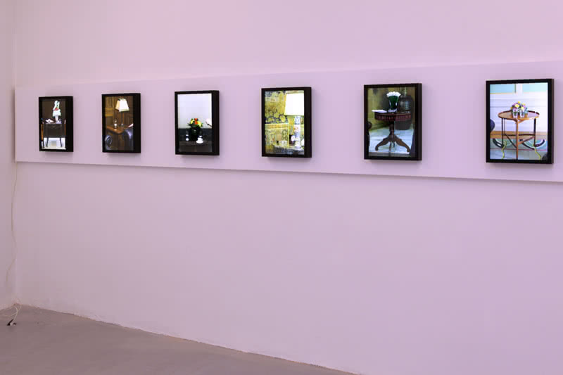 Tete Álvarez. Exposición 'Desplazamientos' en la madrileña Galería Magda Bellotti.