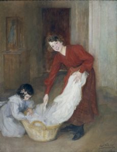 Lluïsa Vidal, 'Las amas de casa', 1905.