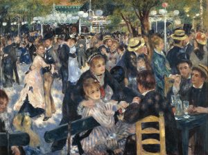 Renoir. Bal du Moulin de la Galette (1876).