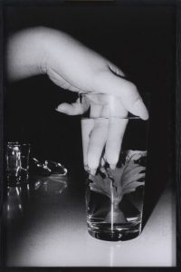 Daido Moriyama. Artificial Underwater Flower (Planta acuática artificial), 1990.