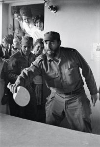 Lee Lockwood. Playing ping-pong at school in Santiago de Cuba, 1964.