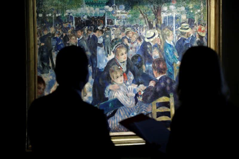 Renoir. Bal du Moulin de la Galette (1876).