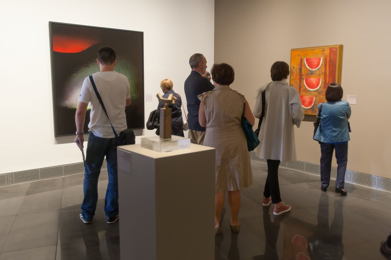 Inauguración de la exposición Nuevas incorporaciones a la Colección. Museo Universidad de Navarra. Foto: © Manuel Castells.