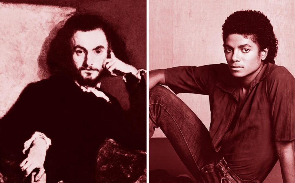 Lorraine O’Grady. Red Charles and Michael, 2010.