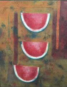 Rufino Tamayo. Sandías. 1967. Donación de la familia Gómez Laresgoiti.