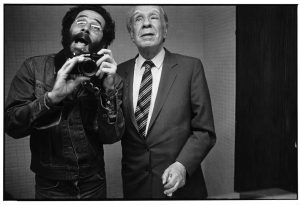 Vasco Szinetar. Jorge Luis Borges, 1982.