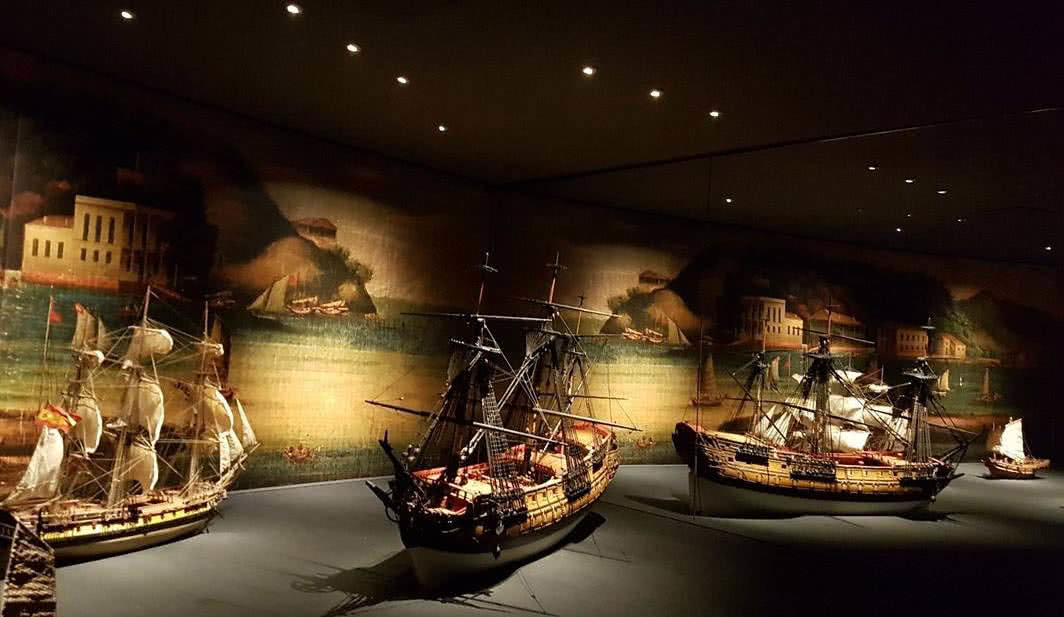 Galeón de Manila. Fotografía: @Museo_Naval