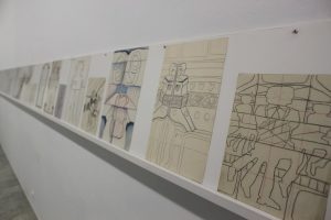 Vista de la exposición Confesión general, de Luis Gordillos, en el Centro Andaluz de Arte Contemporáneo, Sevilla. Foto: Clara Bajo.