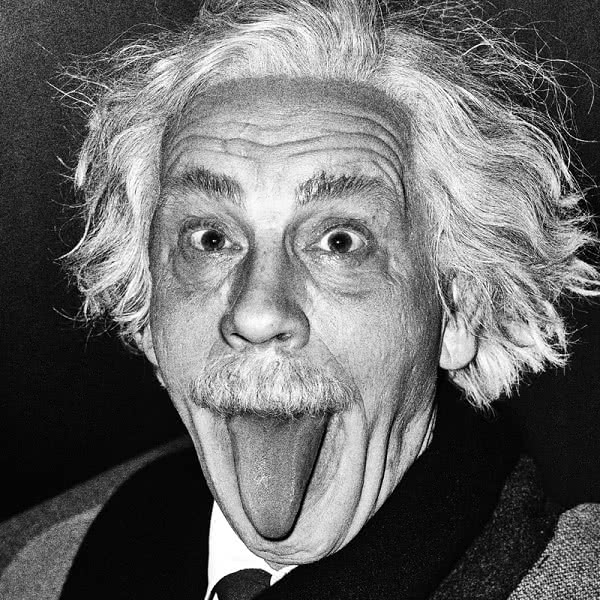 Sandro Miller. Arthur Sasse. Albert Einstein. Sticking Out His Tongue (1951), 2014.