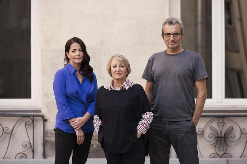 Terna Presidencial de la Academia de Cine 2016: Yvonne Blake, Mariano Barroso & Nora Navas © Academia de Cine/ Enrique Cidoncha.