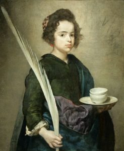 Santa Rufina. 1629-1632. Diego Velázquez. Fundación Fondo de Cultura de Sevilla (Focus).