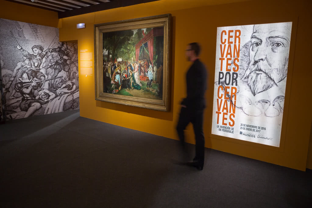 Exposición 'Cervantes por Cervantes. La invención de un personaje'.