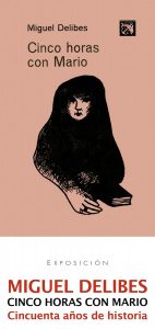 Cartel exposición Cinco horas con Mario.