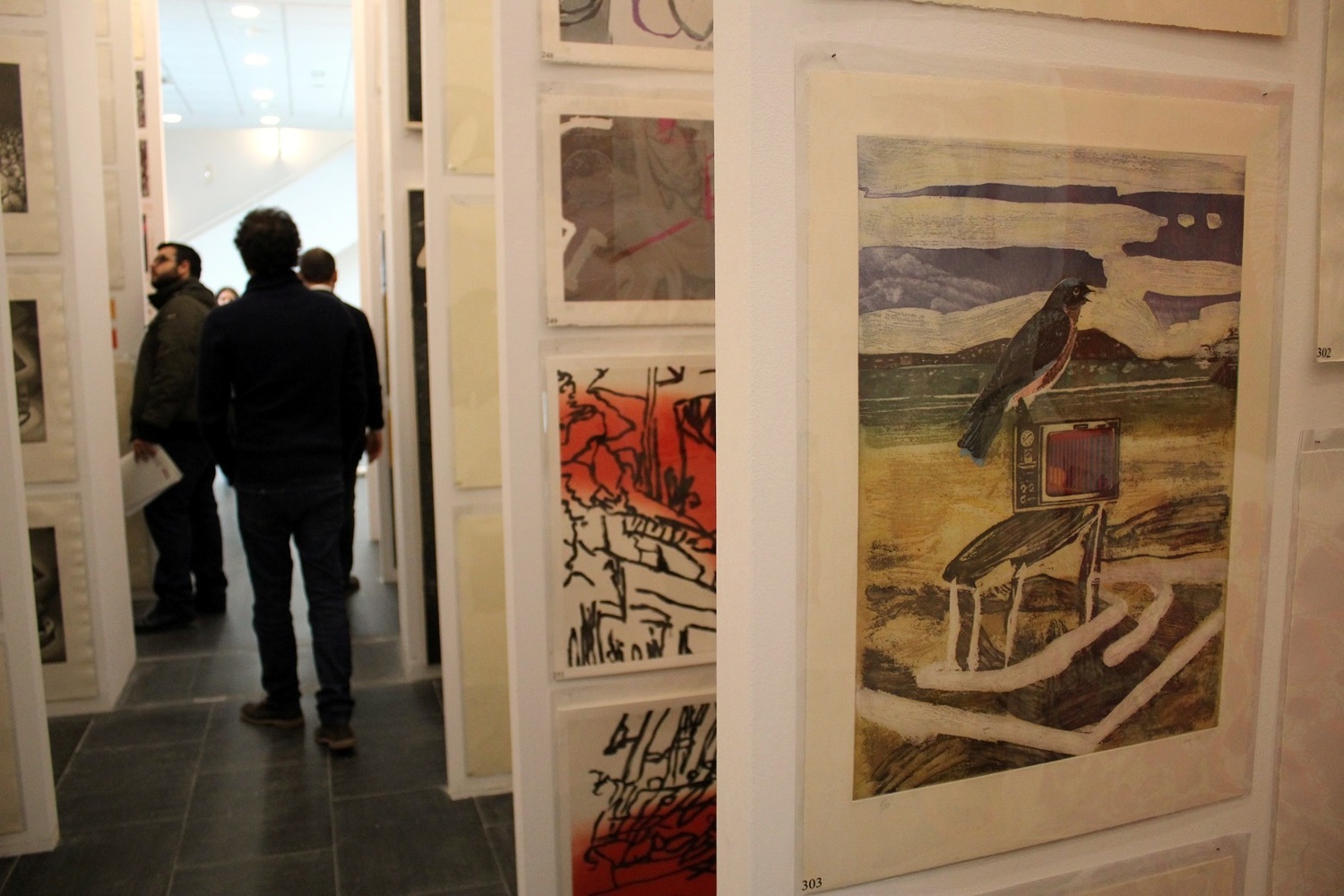 Oriol Vilanova. Vista de la exposición Colección XV. CA2M. Foto: Luis Martín.