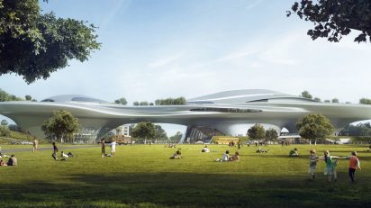 Courtesy of Lucas Museum of Narrative Art. CONCEPT DESIGN: LOS ANGELES RENDERINGS.