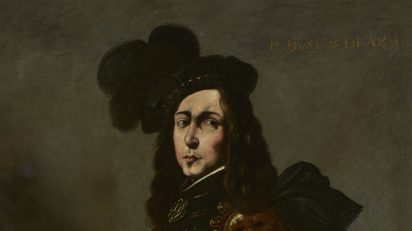 'El Infante P. Bustos de Lara' (detalle), hacia 1640-1645. Francisco de Zurbarán (Fuente de Cantos, Badajoz, 1598 – Madrid, 1664).