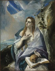 El Greco, La Magdalena penitente, hacia 1576.