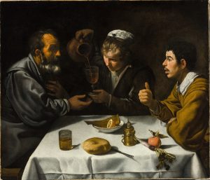 Diego Velázquez, El almuerzo, hacia 1618-1619.