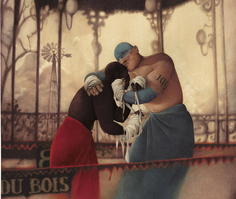 Rébecca Dautremer. 'El pueblo durmiente'. Foto: Editions Sarbacane.