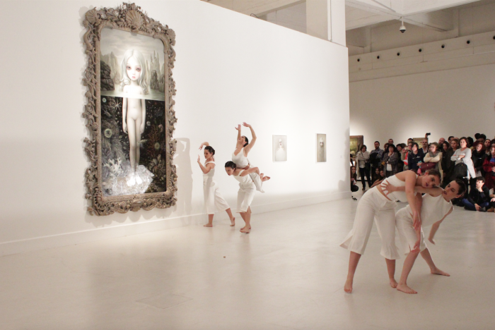 Exposición Cámara de las maravillas, de Mark Ryden, en el Centro de Arte Contemporáneo de Málaga.