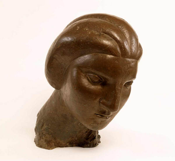 Picasso. Cabeza de mujer (Marie-Thérèse). 1931. Bronce 41,3 cm. Col·lecció particular.