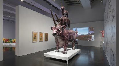 Vistas de la exposición 'MIRALDA MADEINUSA', 2016. Foto: Roberto Ruiz.