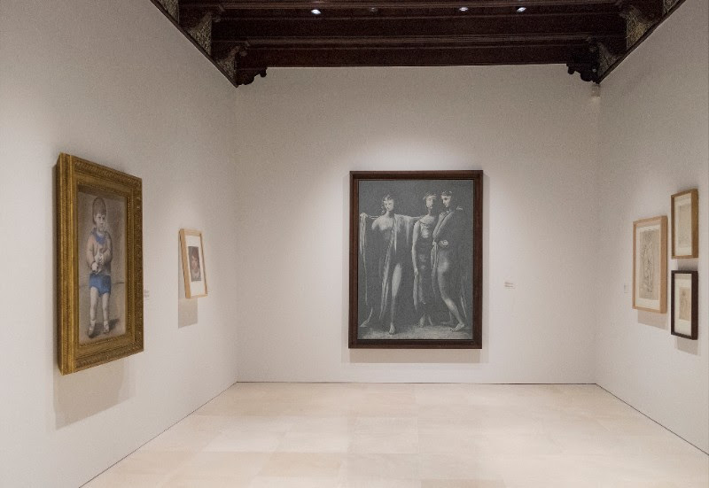 Vista de una de las nuevas salas de la pinacoteca malagueña desde el 14 de marzo. © Museo Picasso Málaga.